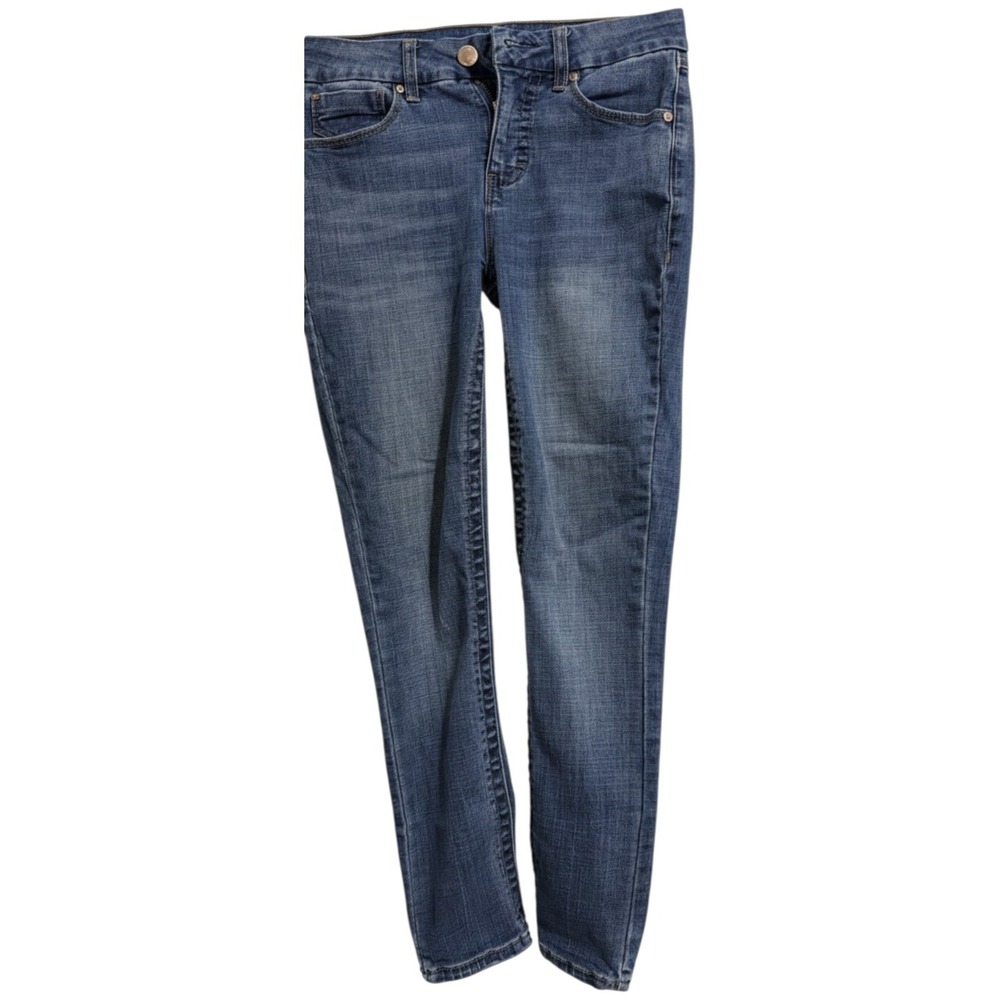Seven7 Women's Skinny Jeans Size 4 Medium Wash Stretch Denim Blue